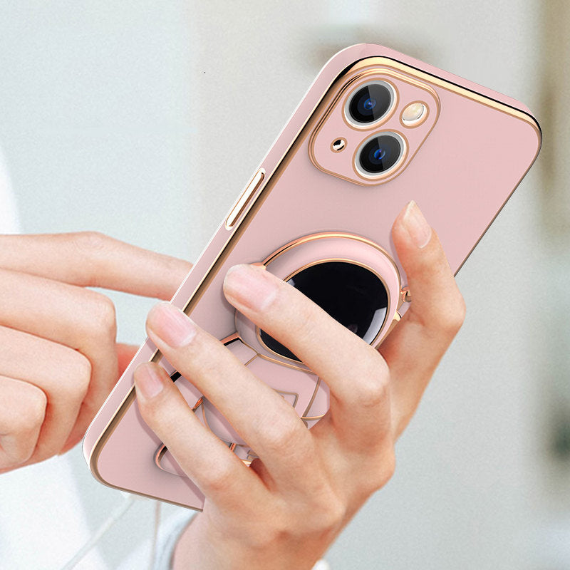Astronaut telefoonhoesje met ingebouwde standaard voor smartphone