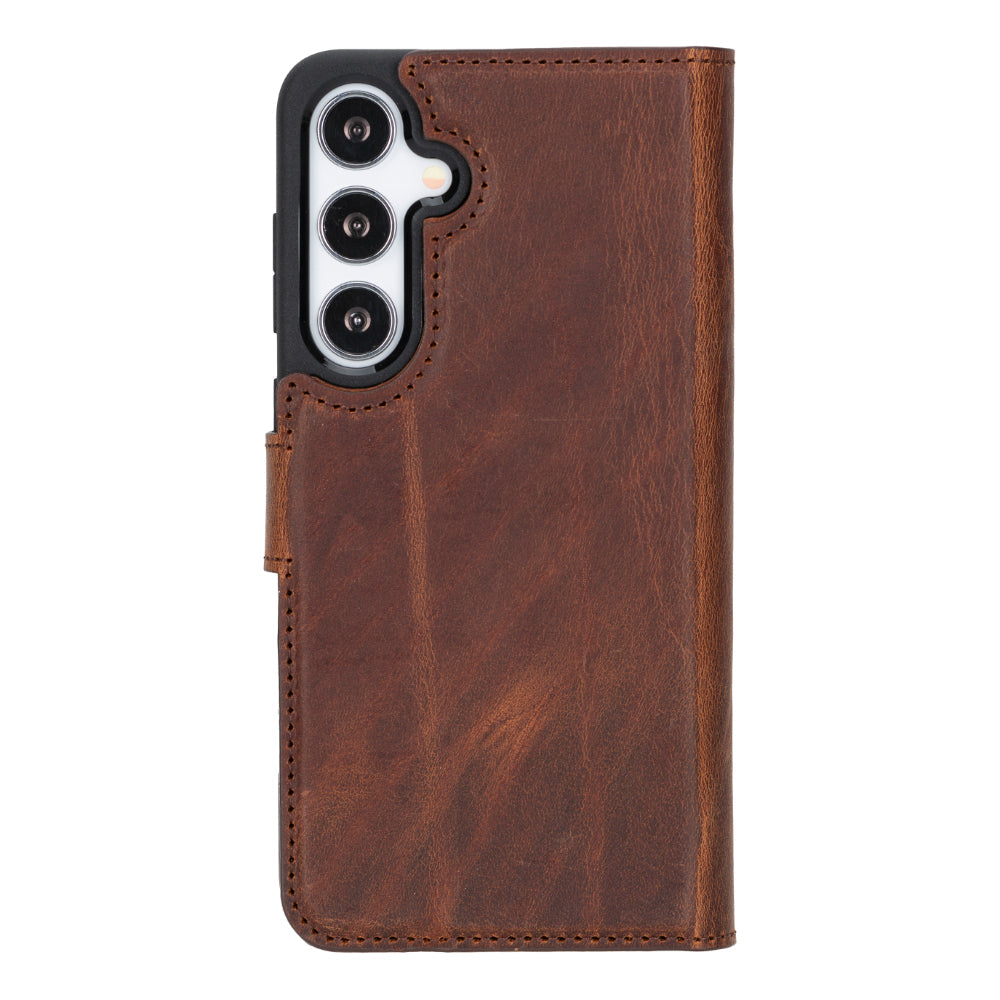 Magische Samsung Galaxy S25 abnehmbare Leder-Brieftaschenhülle