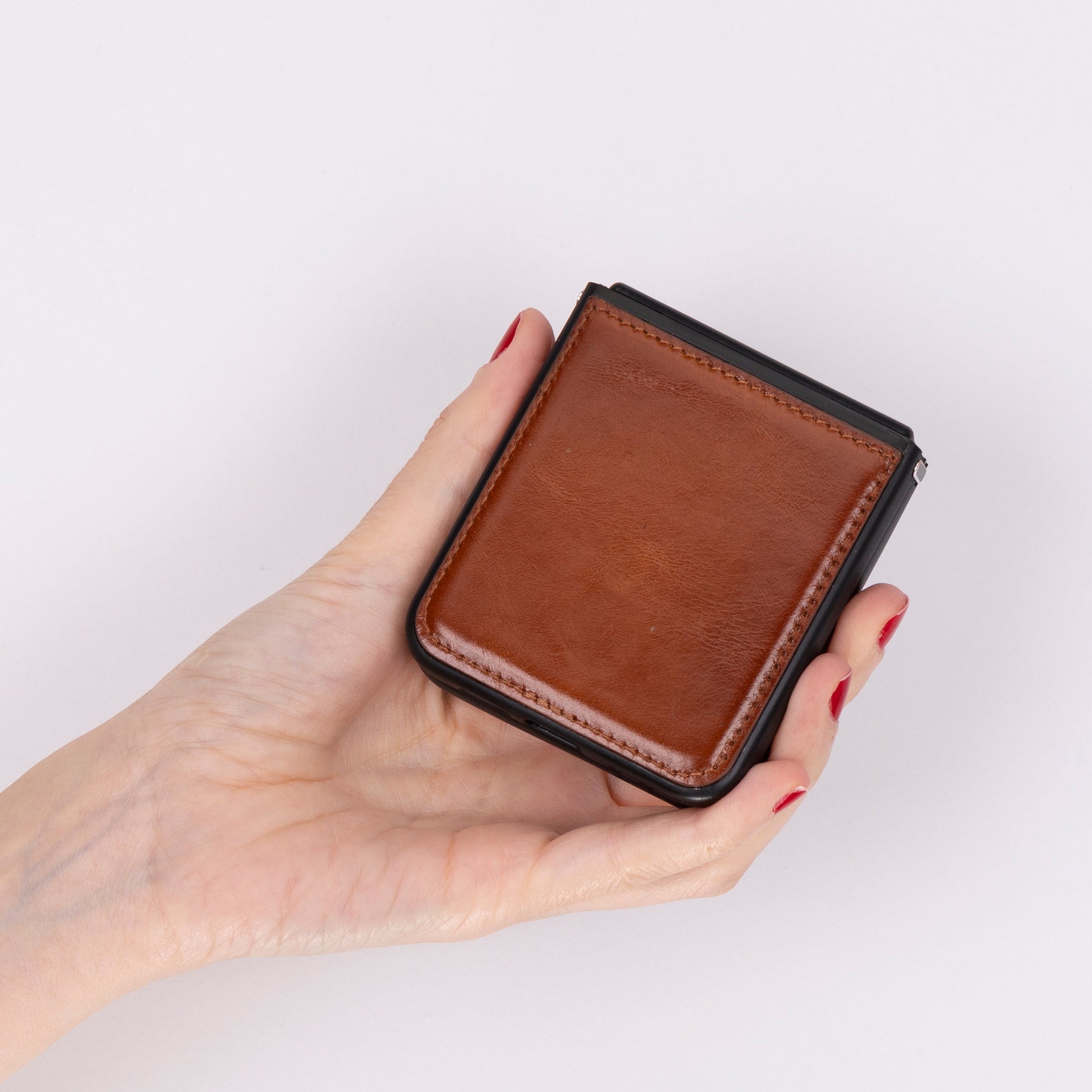 Flex Samsung Z Flip 5 Leder-Rückseite