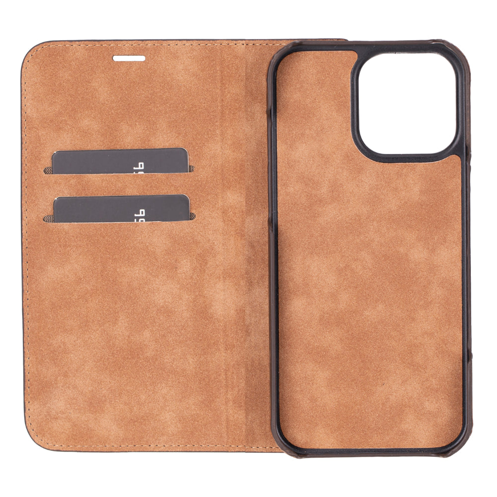 Sonat iPhone 16 Pro Max Folio-Lederhülle
