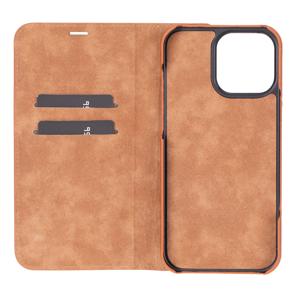 Sonat iPhone 16 Pro Max Folio-Lederhülle