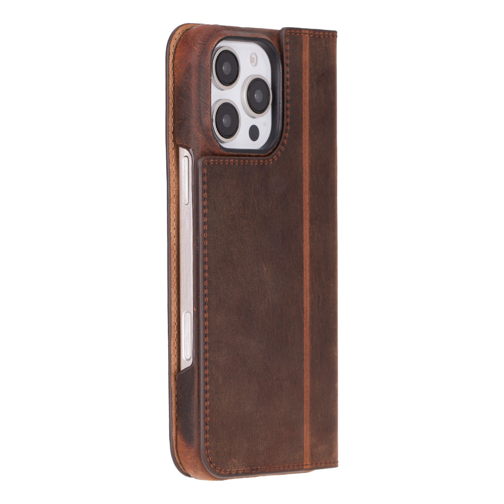 Sonat iPhone 16 Pro Max Folio-Lederhülle