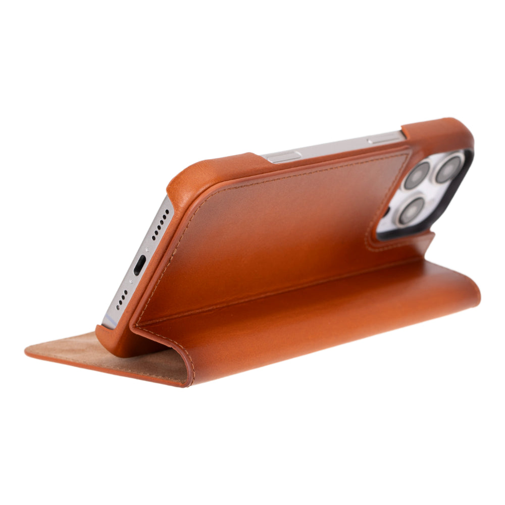 Sonat iPhone 16 Pro Max Folio-Lederhülle