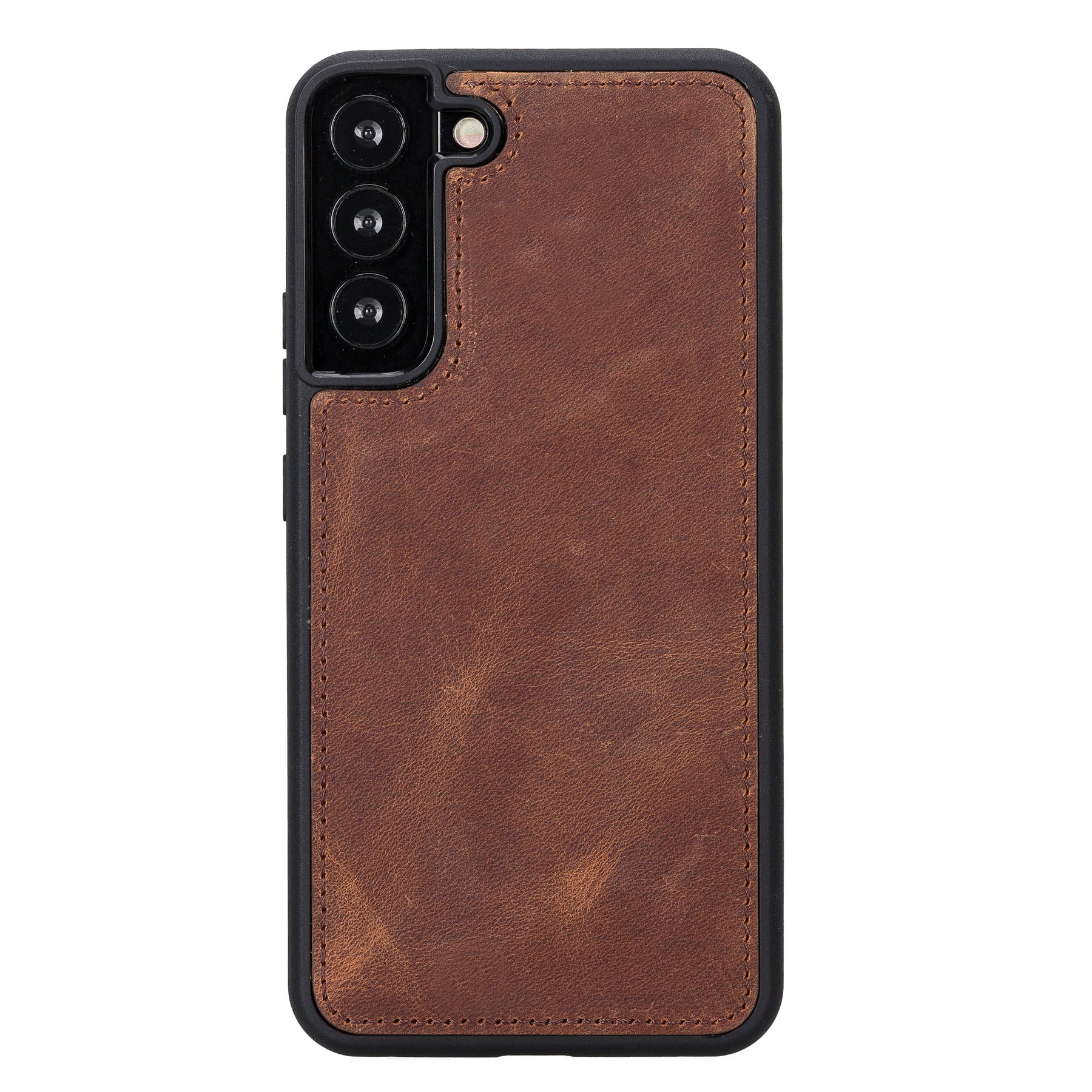 Magische Samsung Galaxy S22-Serie, abnehmbare Echtleder-Brieftaschenhülle – MW