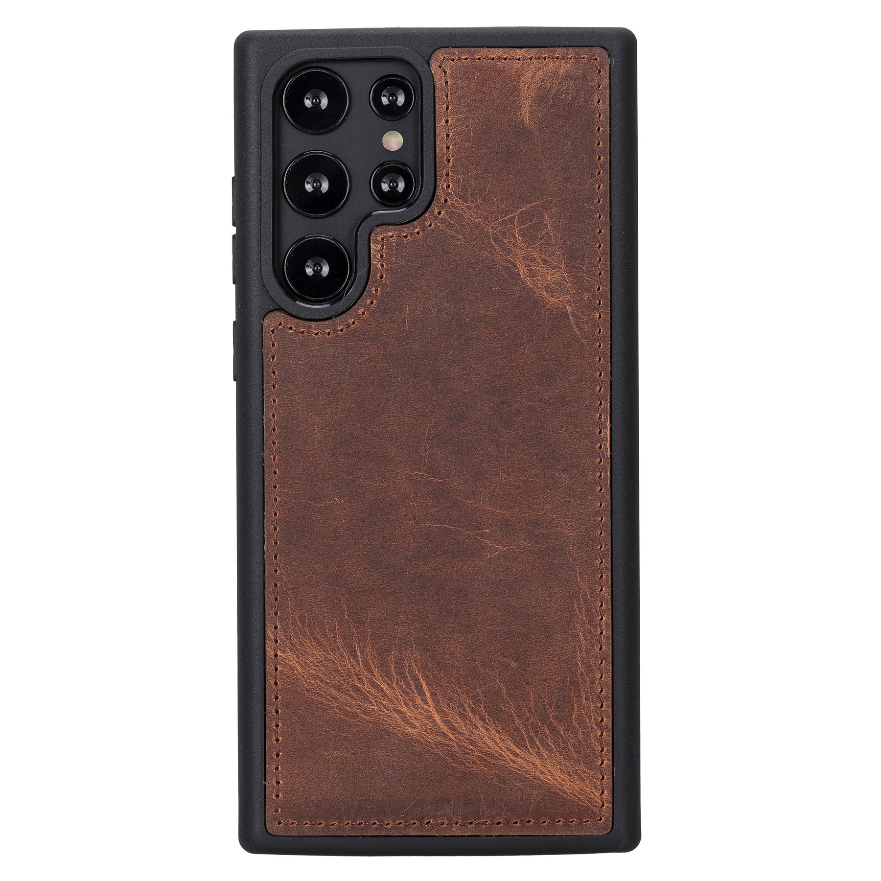 Magische Samsung Galaxy S22-Serie, abnehmbare Echtleder-Brieftaschenhülle – MW