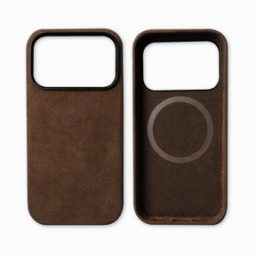 Telefoonhoesje in detail met magnetische compatibiliteit