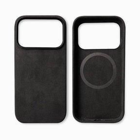 Suède-look Telefoonhoesje Met Magnetische Compatibiliteit