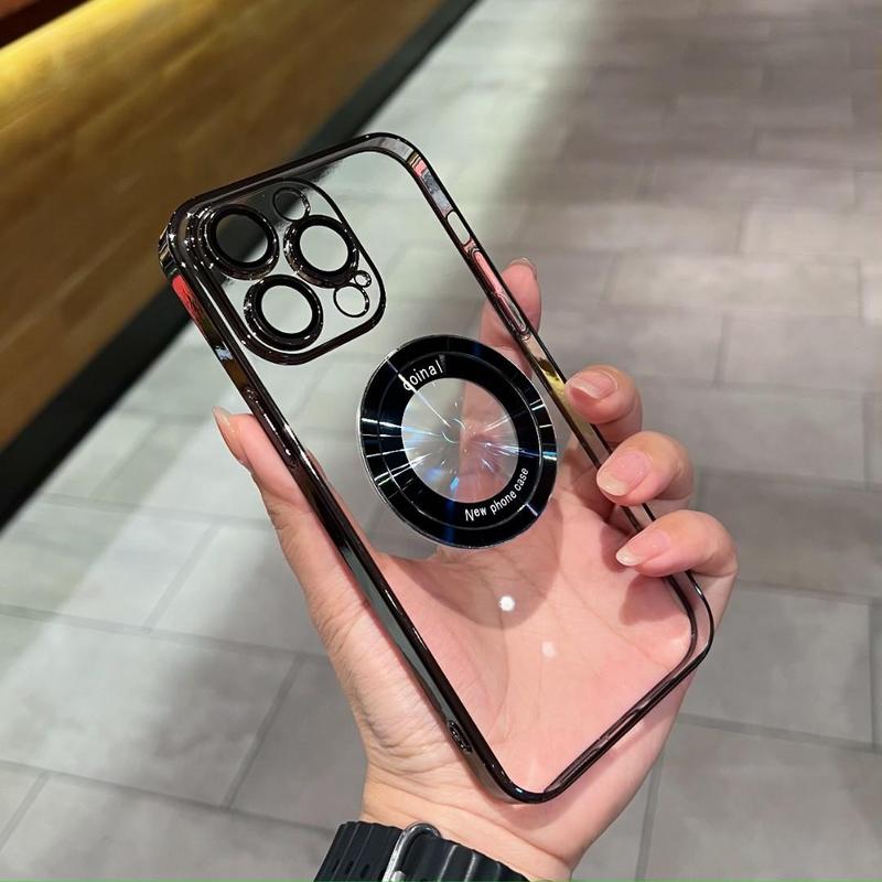 iPhone hoesje met magnetische ring en ingebouwde kickstand