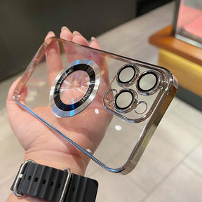 iPhone Hoesje met Magnetische Ring Kickstand en Camerabescherming