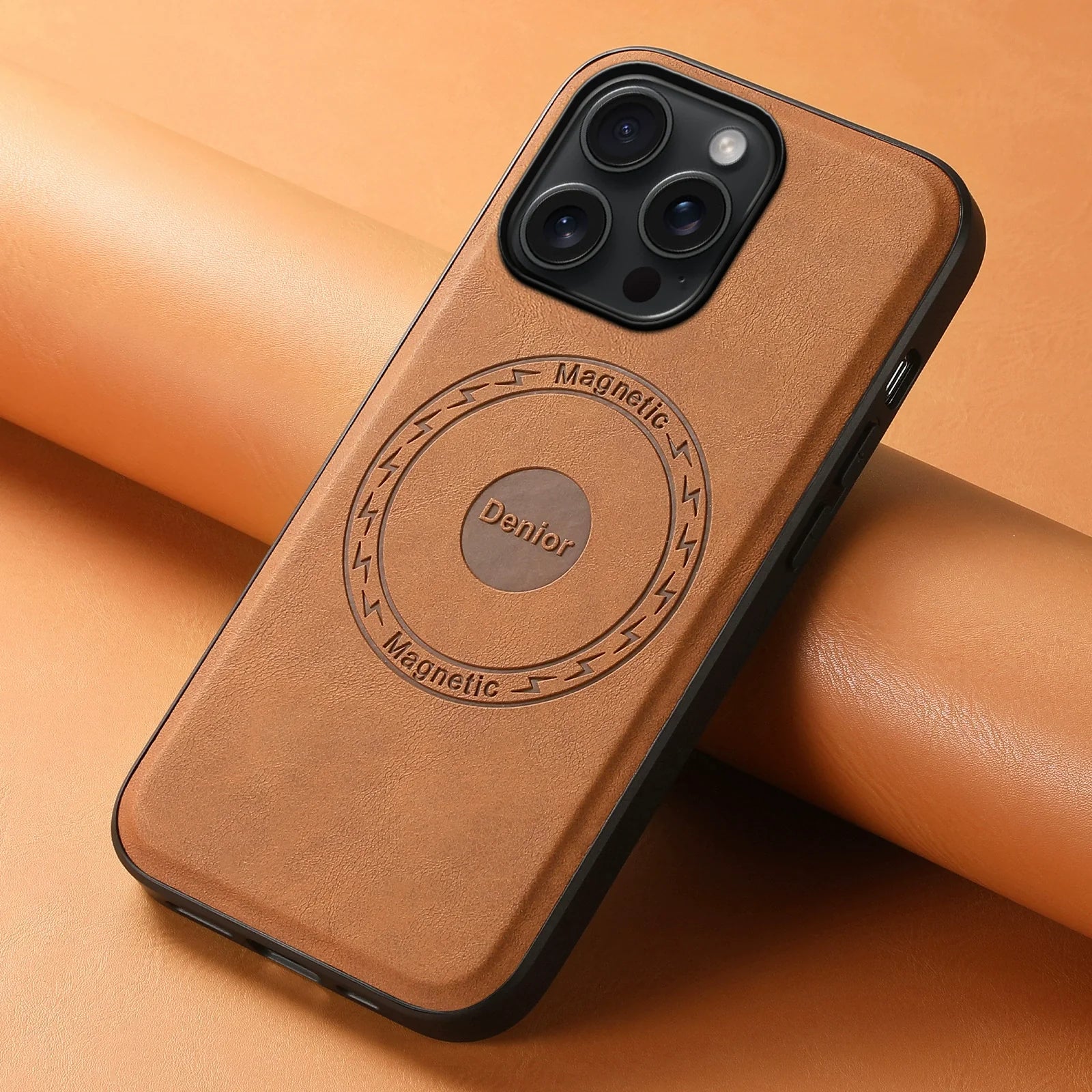 Leren iPhone-hoesje Voor Werk En Dagelijks Gebruik
