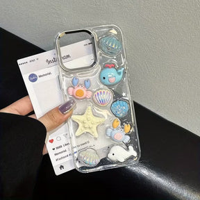 Zeestertelefoonhoesje als speels accessoire voor dagelijks gebruik