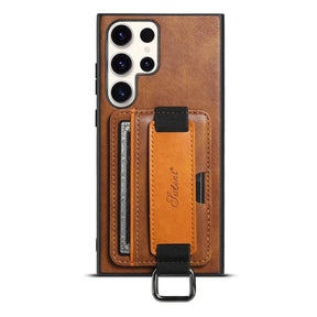 Telefoonhoesje Met Kaartvak En Polsband