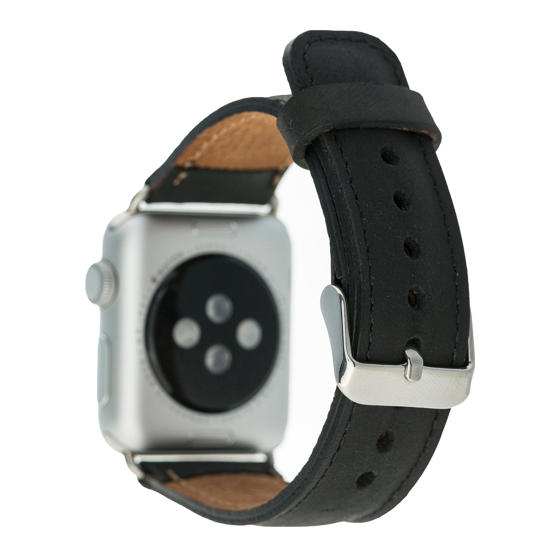 Klassisches Apple-Watch-Armband aus echtem Leder 