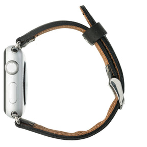 Klassisches Apple-Watch-Armband aus echtem Leder 