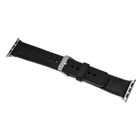 Klassisches Apple-Watch-Armband aus echtem Leder 