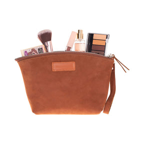 Luna Leren Make-up tas