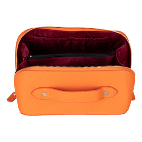 Ella-Make-up-Tasche aus Leder