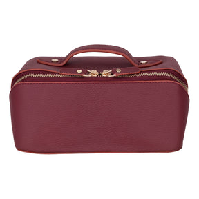 Ella-Make-up-Tasche aus Leder