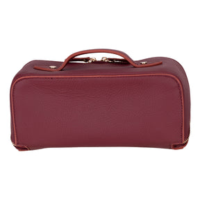 Ella-Make-up-Tasche aus Leder