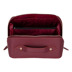 Ella-Make-up-Tasche aus Leder