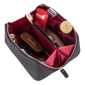 Ella-Make-up-Tasche aus Leder