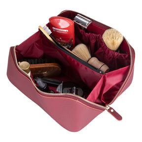 Ella-Make-up-Tasche aus Leder