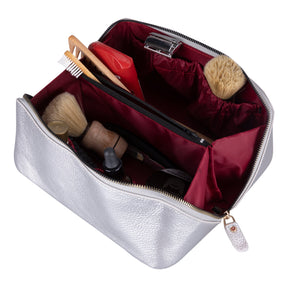 Ella-Make-up-Tasche aus Leder