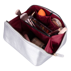 Ella-Make-up-Tasche aus Leder