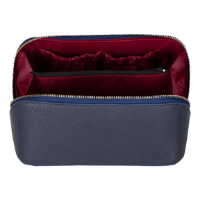 Ella-Make-up-Tasche aus Leder