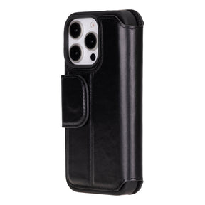 Leren foliohoesje voor iPhone 16 Pro