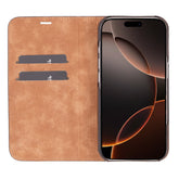 Premium Leren Foliohoesje voor iPhone 16 Pro