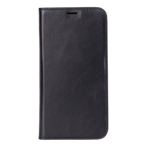 Premium Leren Foliohoesje voor iPhone 16 Pro