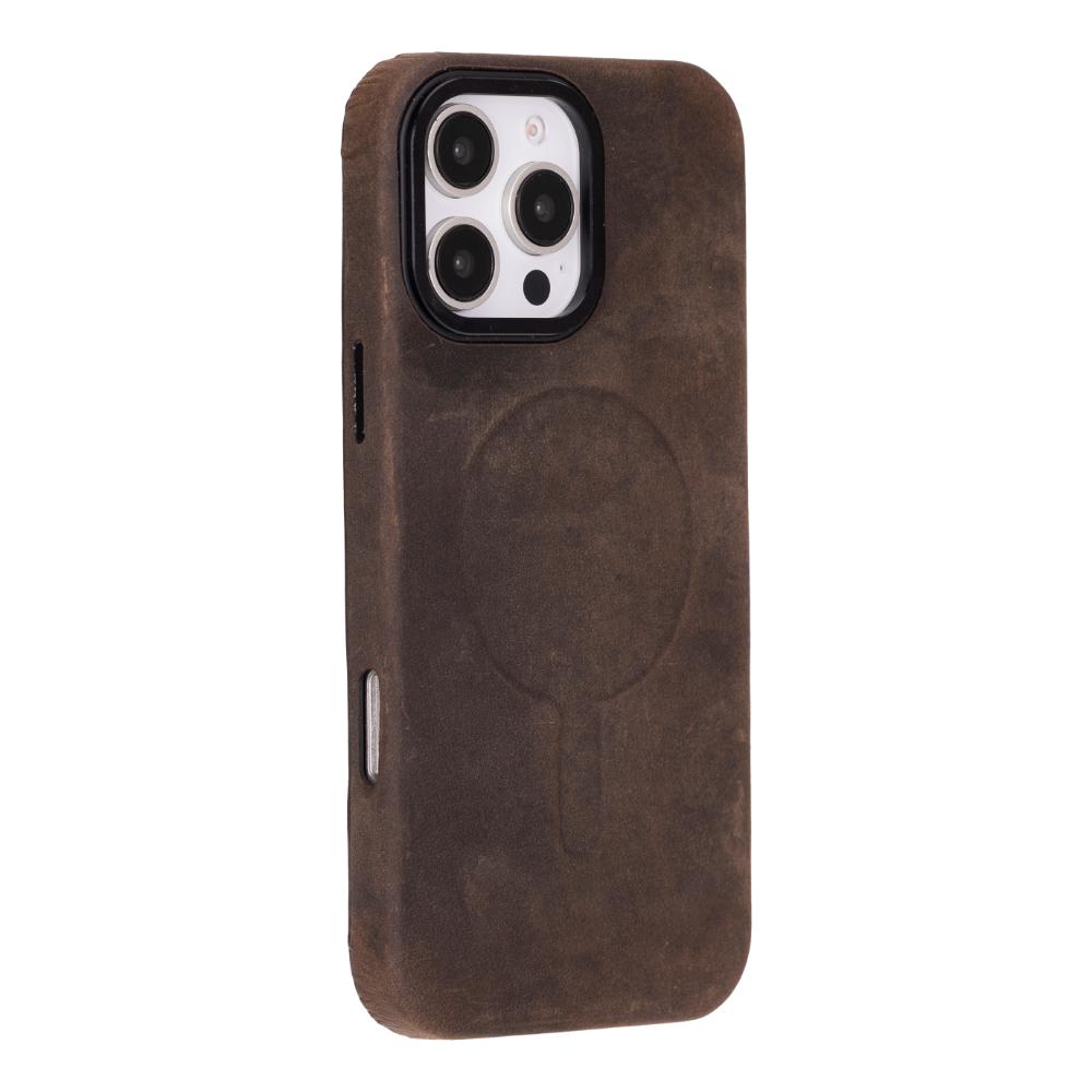 Leren hoesje voor iPhone 16 Pro Max