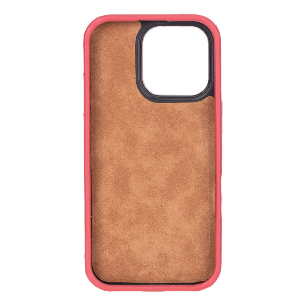 Leren hoesje voor iPhone 16 Pro