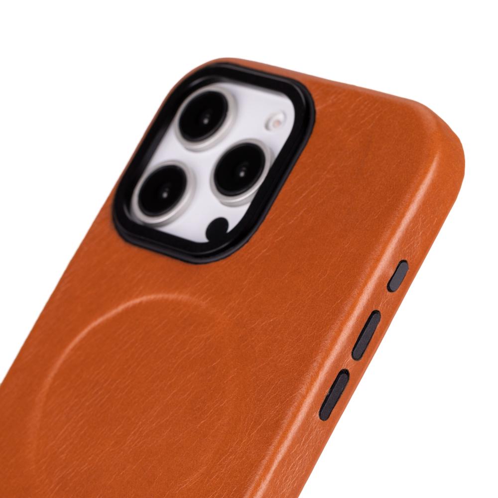 Leren hoesje voor iPhone 16 Pro Max