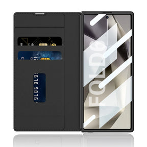 Opengeklapt telefoonhoesje met penhouder voor Galaxy Z Fold 6