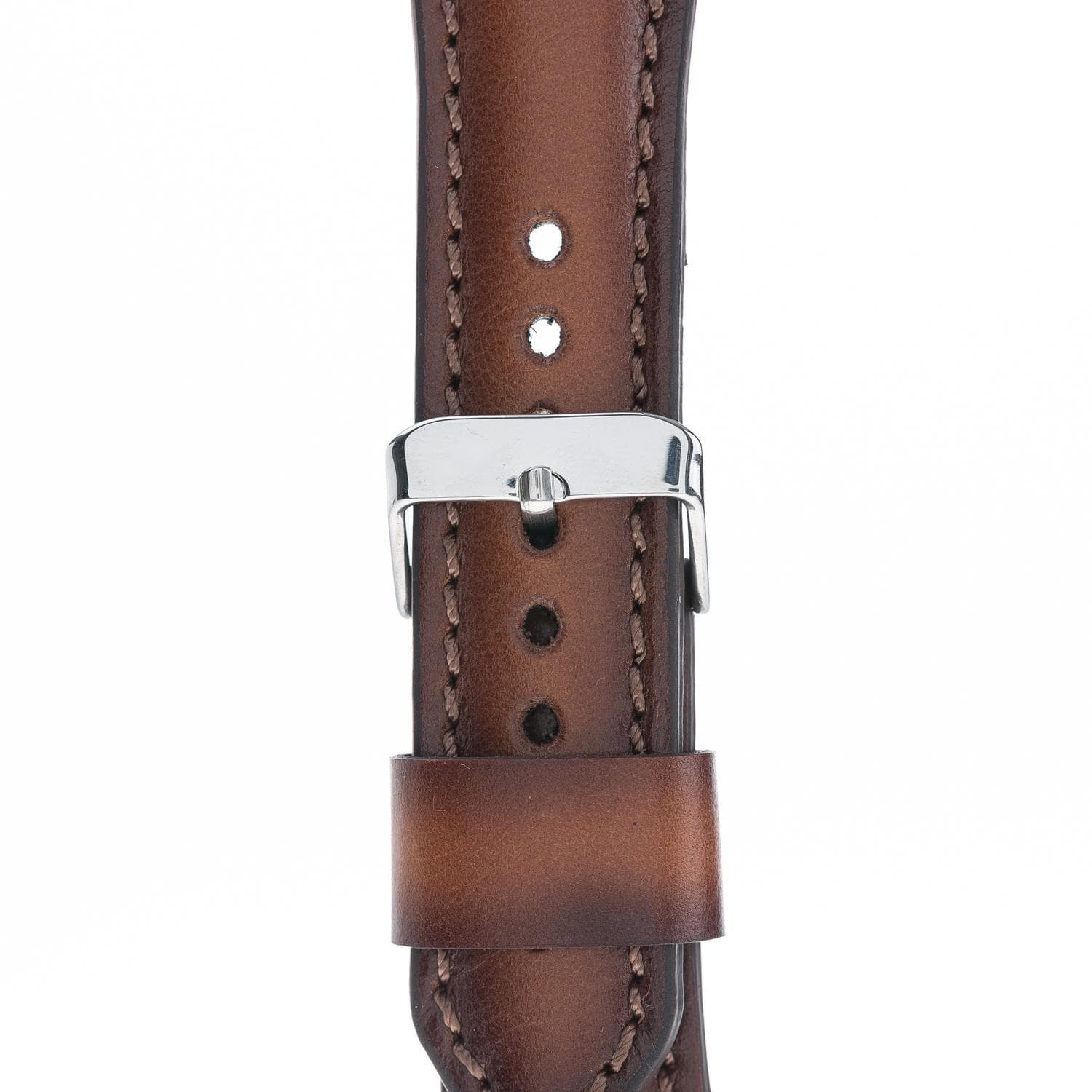 Klassisches Apple-Watch-Armband aus echtem Leder 