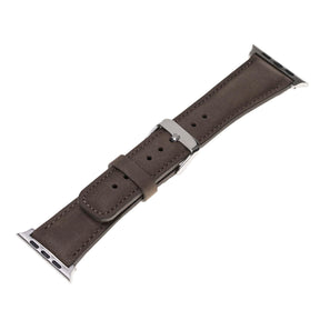Klassisches Apple-Watch-Armband aus echtem Leder 
