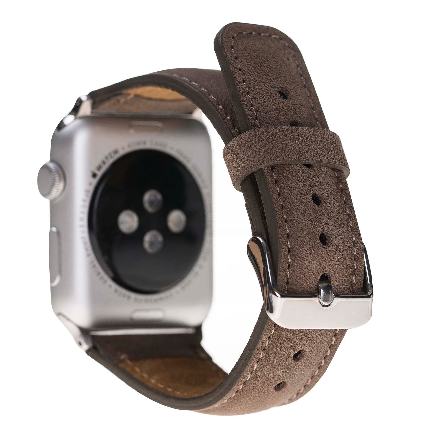 Klassisches Apple-Watch-Armband aus echtem Leder 
