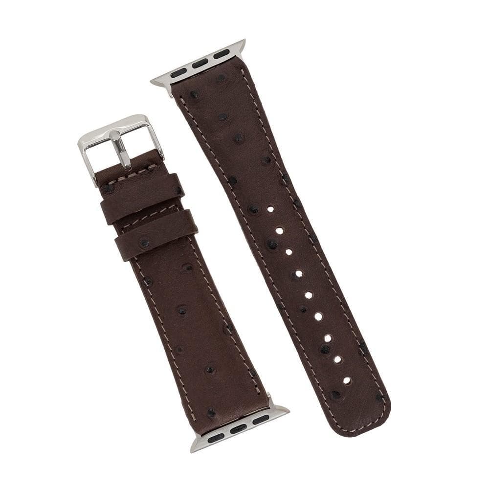 Klassisches Apple-Watch-Armband aus echtem Leder 