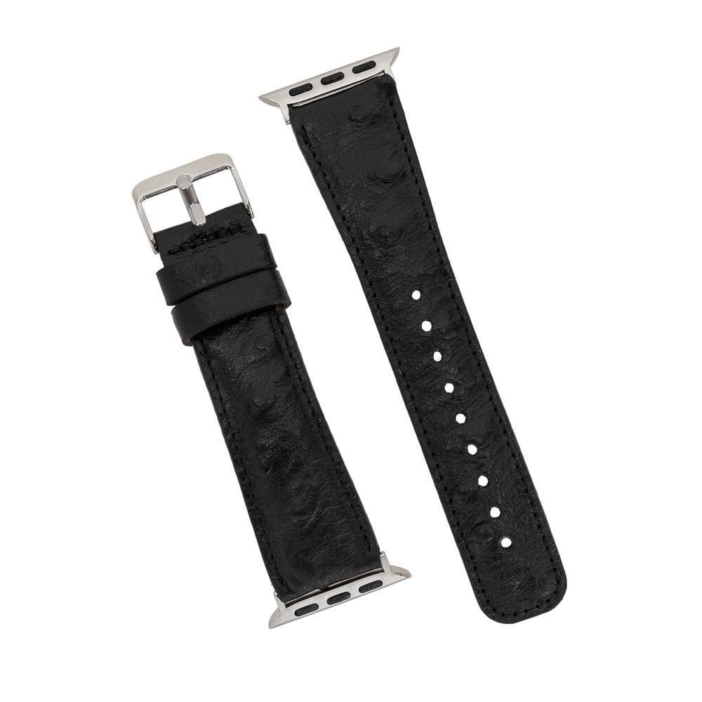 Klassisches Apple-Watch-Armband aus echtem Leder 