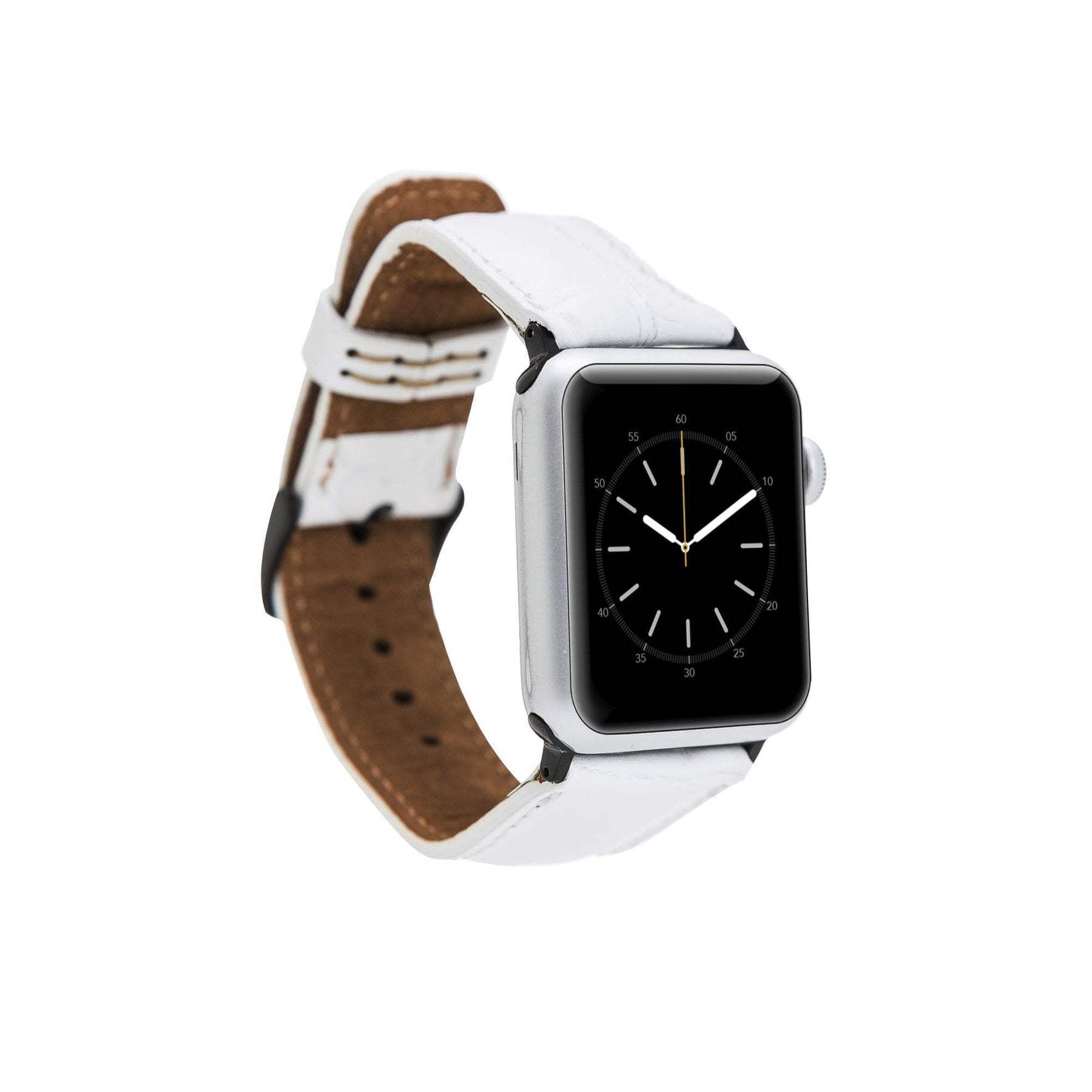Klassisches Apple-Watch-Armband aus echtem Leder 