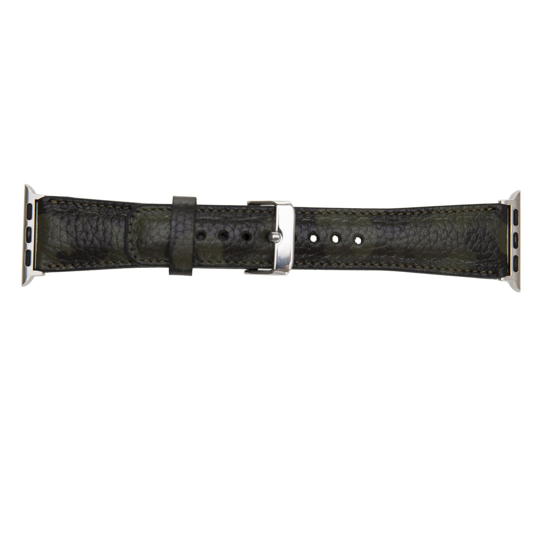 Klassisches Apple-Watch-Armband aus echtem Leder 