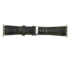 Klassisches Apple-Watch-Armband aus echtem Leder 