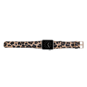 Klassisches Apple-Watch-Armband aus echtem Leder 