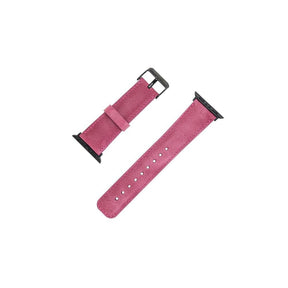 Klassisches Apple-Watch-Armband aus echtem Leder 