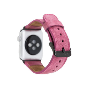 Klassisches Apple-Watch-Armband aus echtem Leder 