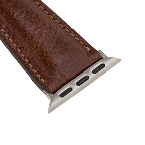 Klassisches Apple-Watch-Armband aus echtem Leder 