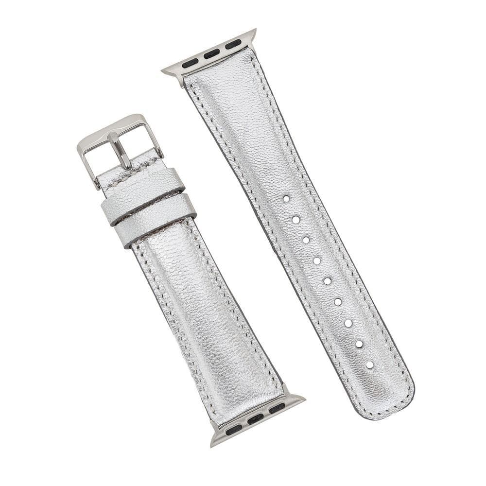 Klassisches Apple-Watch-Armband aus echtem Leder 