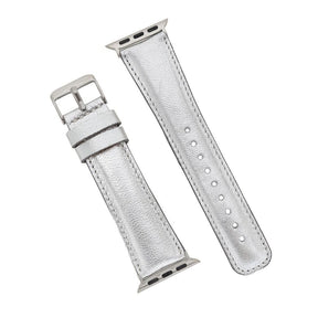 Klassisches Apple-Watch-Armband aus echtem Leder 
